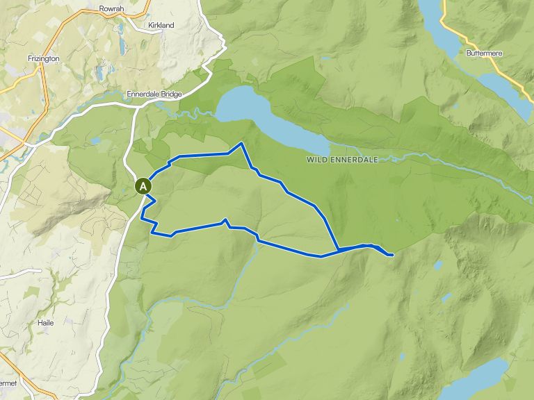 EW040: H036: LDTP020: LD048: W048: D18 - Far Western Fells | hike | Komoot